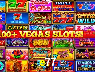 APP oficial da e77 para mobile